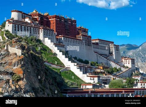 Iconic dzong fortress in the city of Lhasa which is a World .